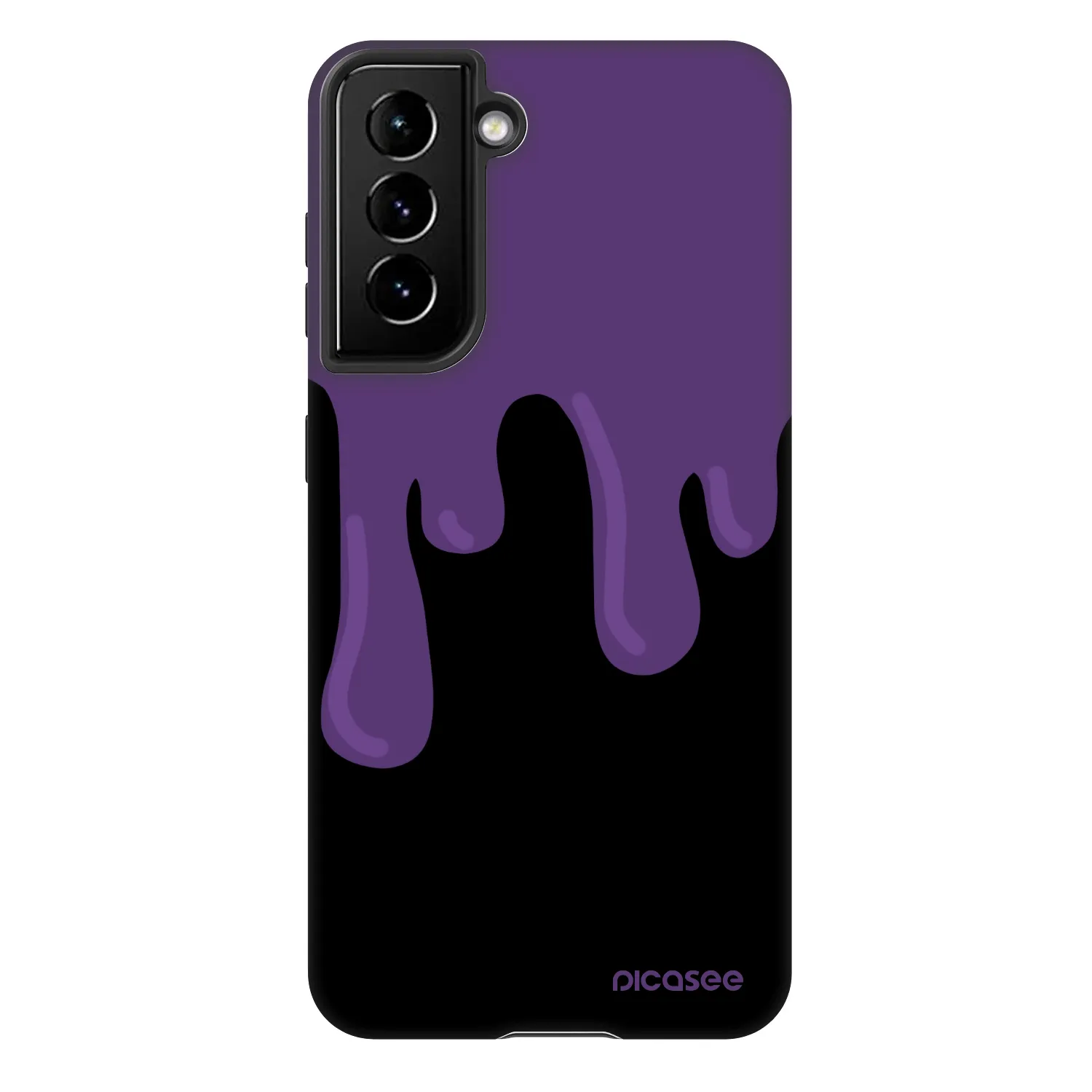 Picasee Fashion Case pre Samsung Galaxy S21 5G G991B - Purple spooky