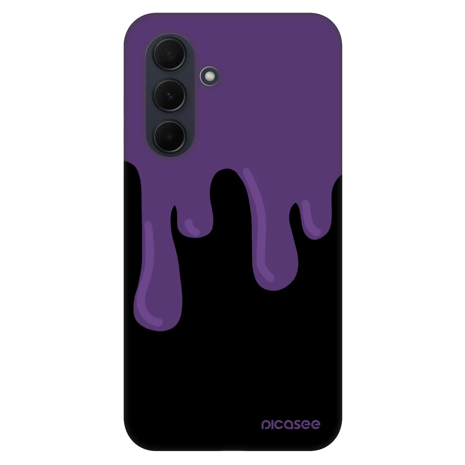 Picasee Fashion Case pre Samsung Galaxy A35 5G A356B - Purple spooky