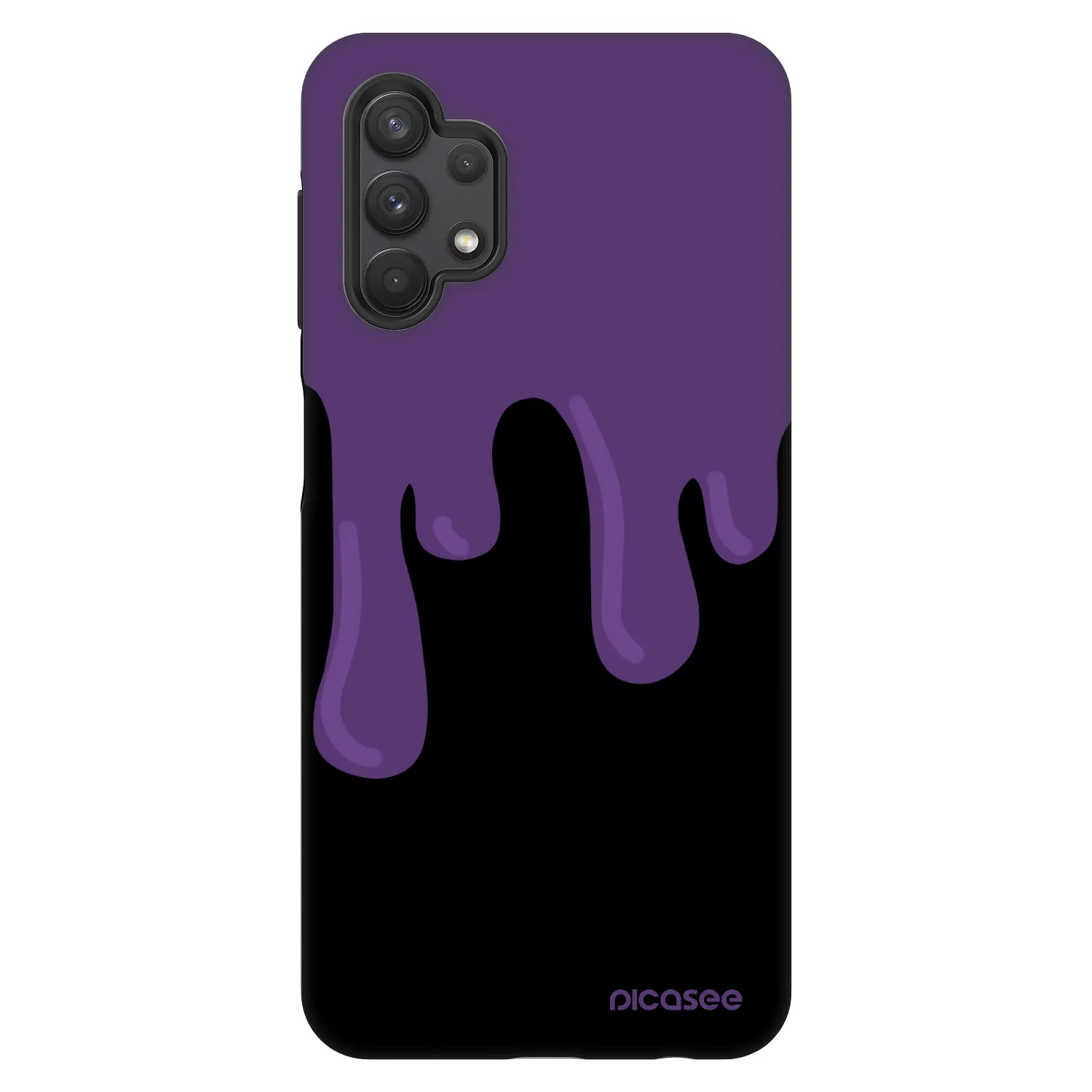 Picasee Fashion Case pre Samsung Galaxy A32 5G A326B - Purple spooky