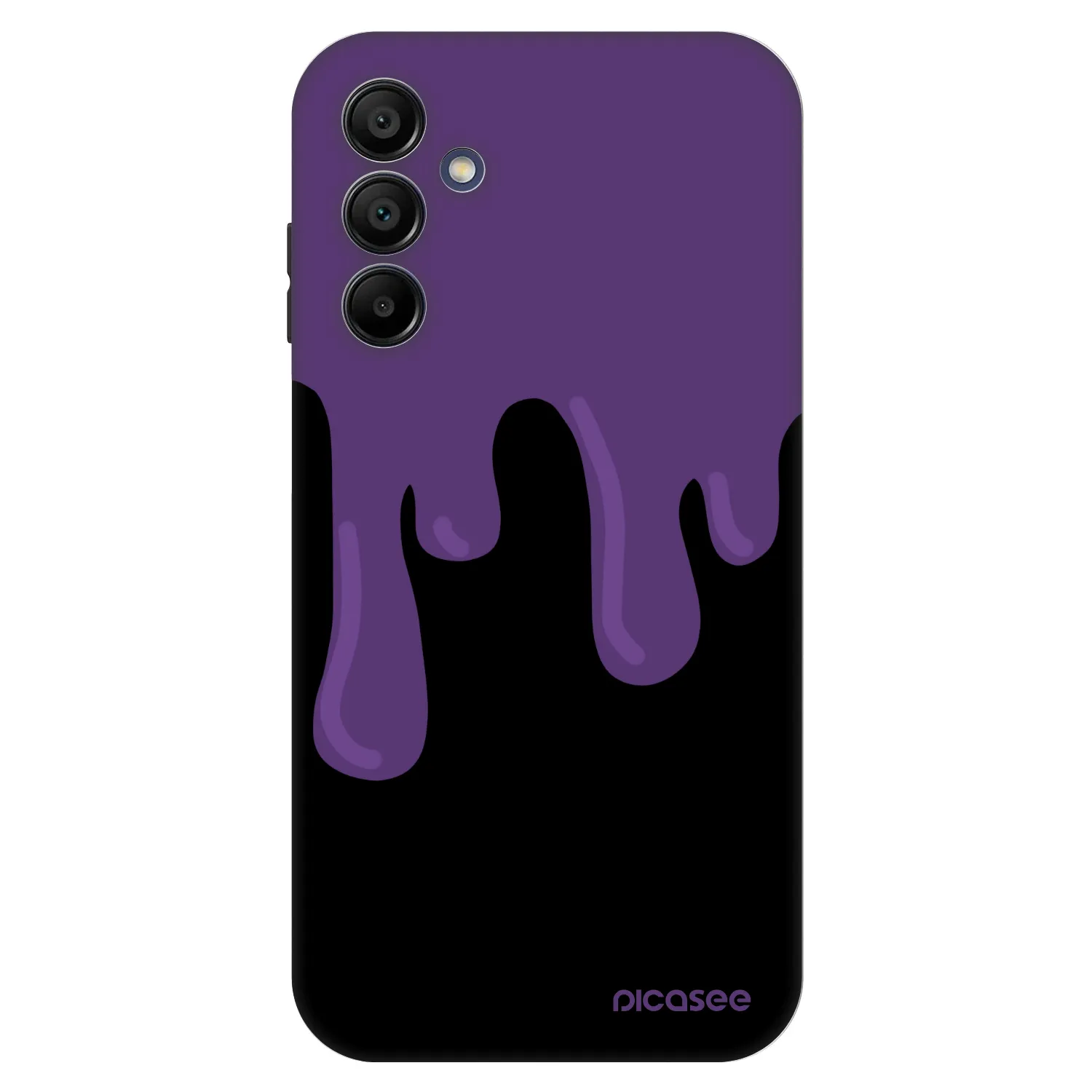 Picasee Fashion Case pre Samsung Galaxy A15 A155F 4G - Purple spooky