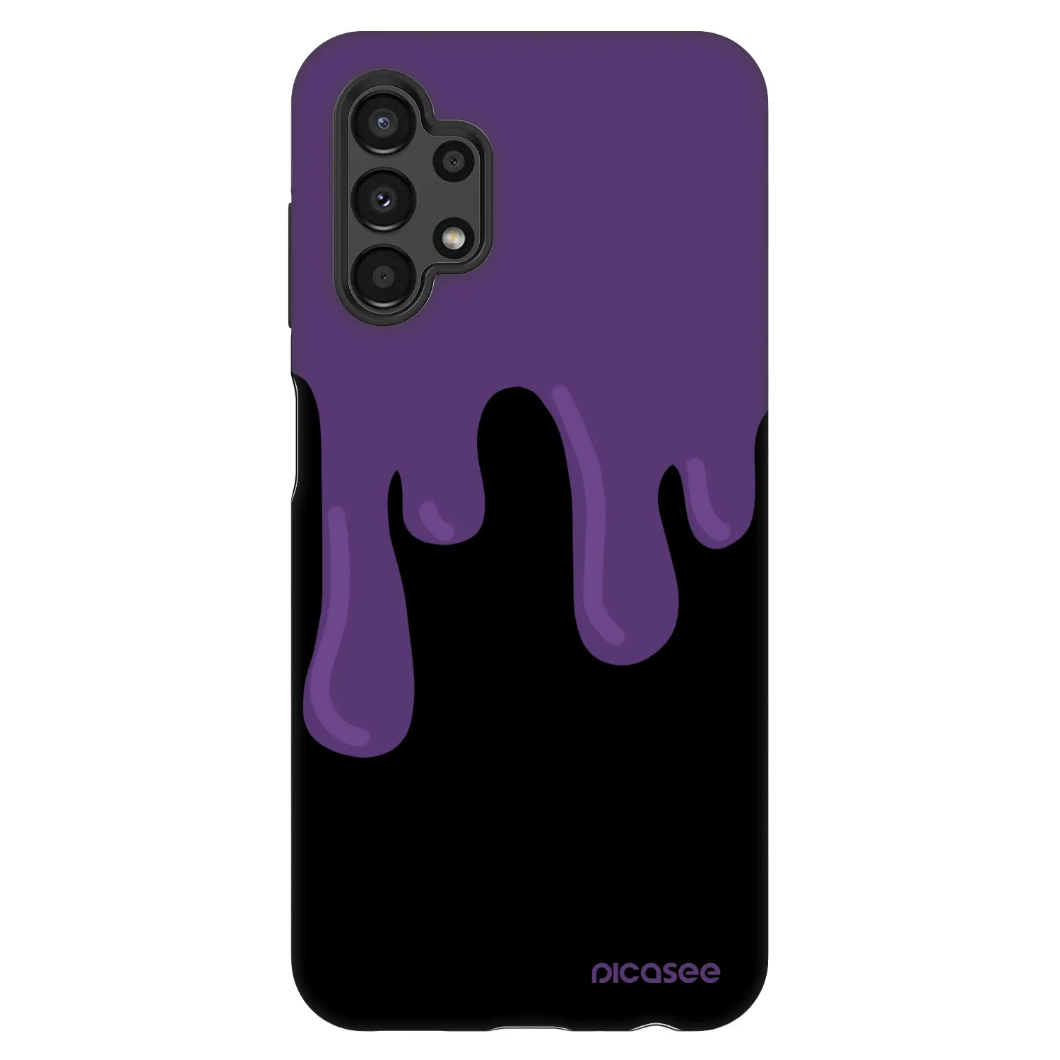 Picasee Fashion Case pre Samsung Galaxy A13 4G A135 - Purple spooky