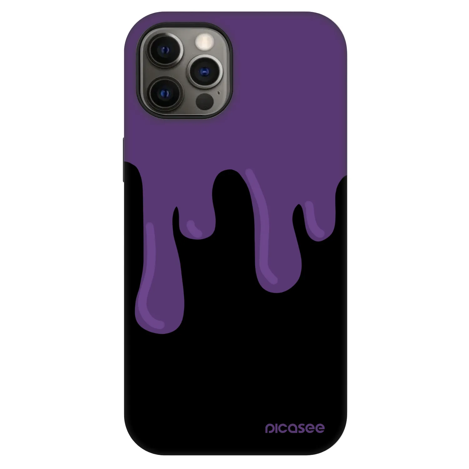 Picasee Fashion Case MagSafe pre Apple iPhone 12 Pro - Purple spooky