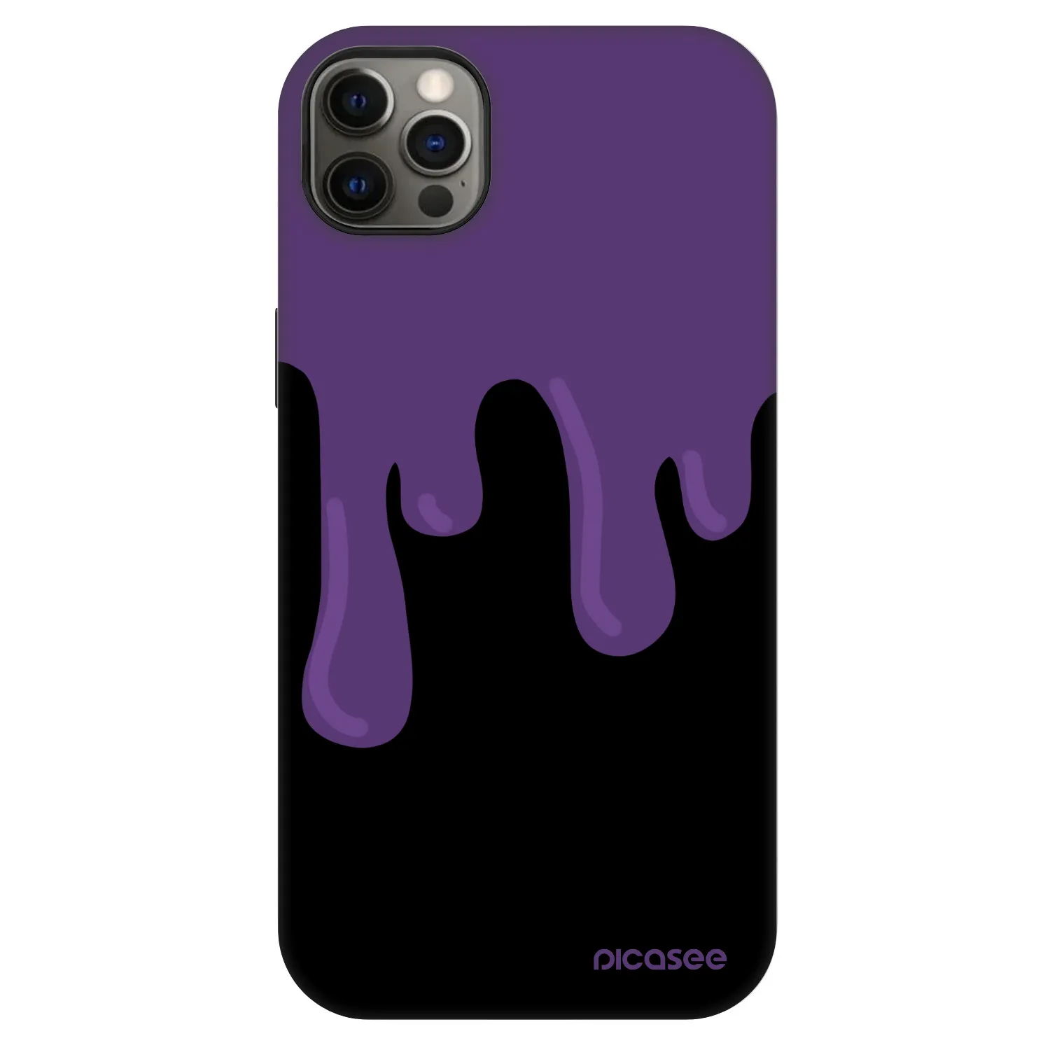 Picasee Fashion Case MagSafe pre Apple iPhone 12 Pro Max - Purple spooky