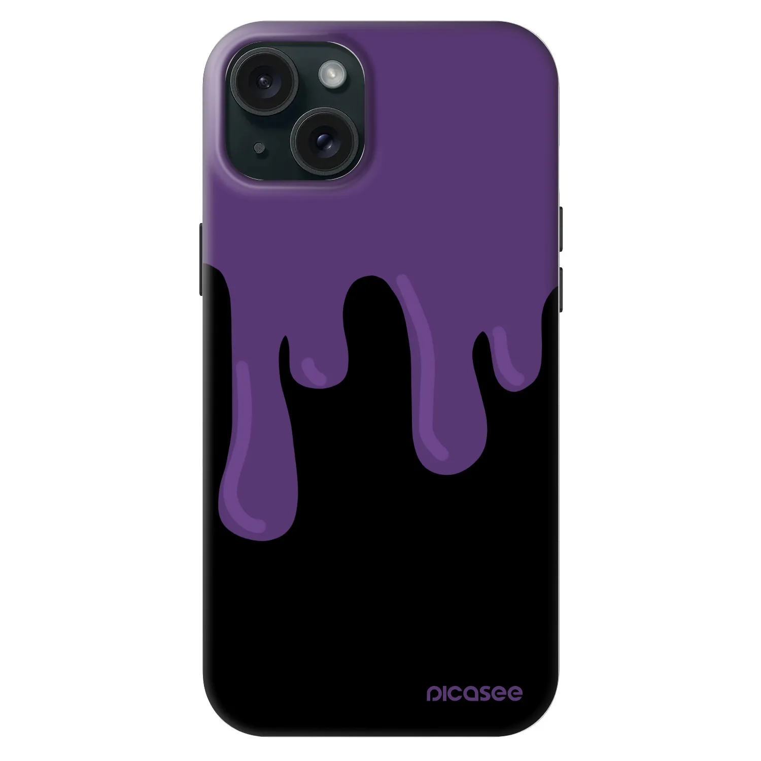 Picasee Fashion Case MagSafe pre Apple iPhone 15 Plus - Purple spooky
