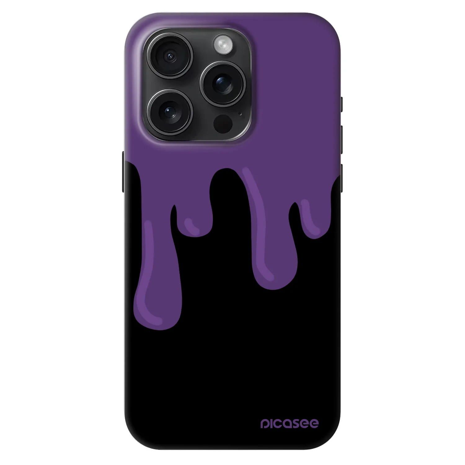 Picasee Fashion Case MagSafe pre Apple iPhone 15 Pro - Purple spooky