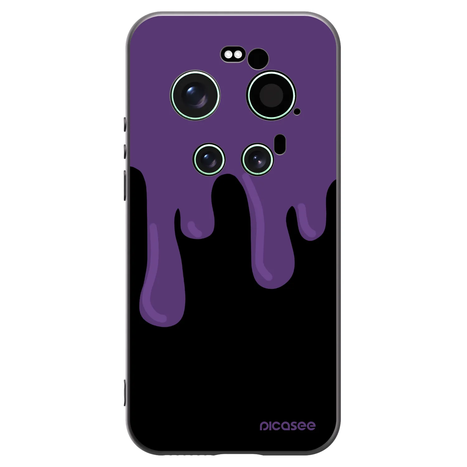 Picasee silikónový čierny obal pre Xiaomi 17 Ultra - Purple spooky