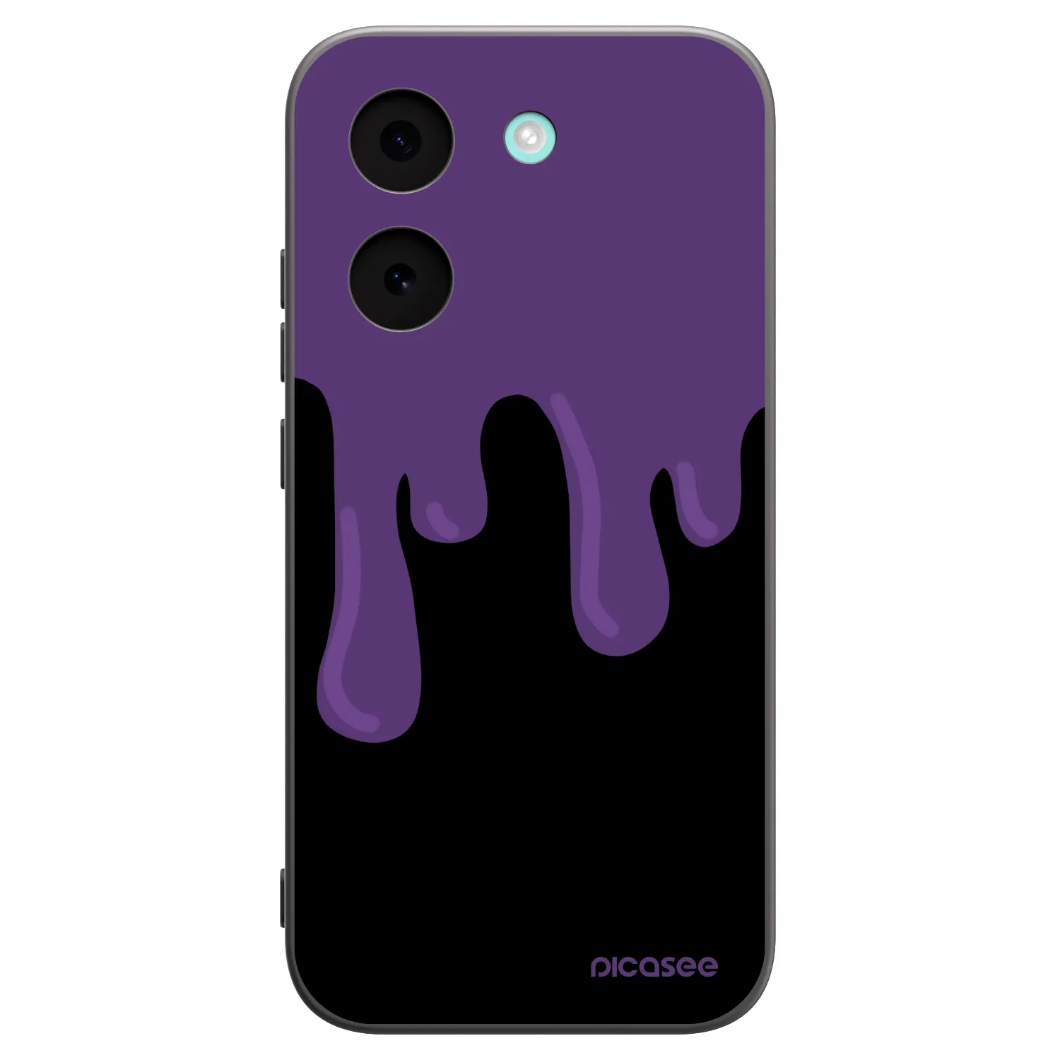 Picasee silikónový čierny obal pre Xiaomi Poco X8 Pro - Purple spooky