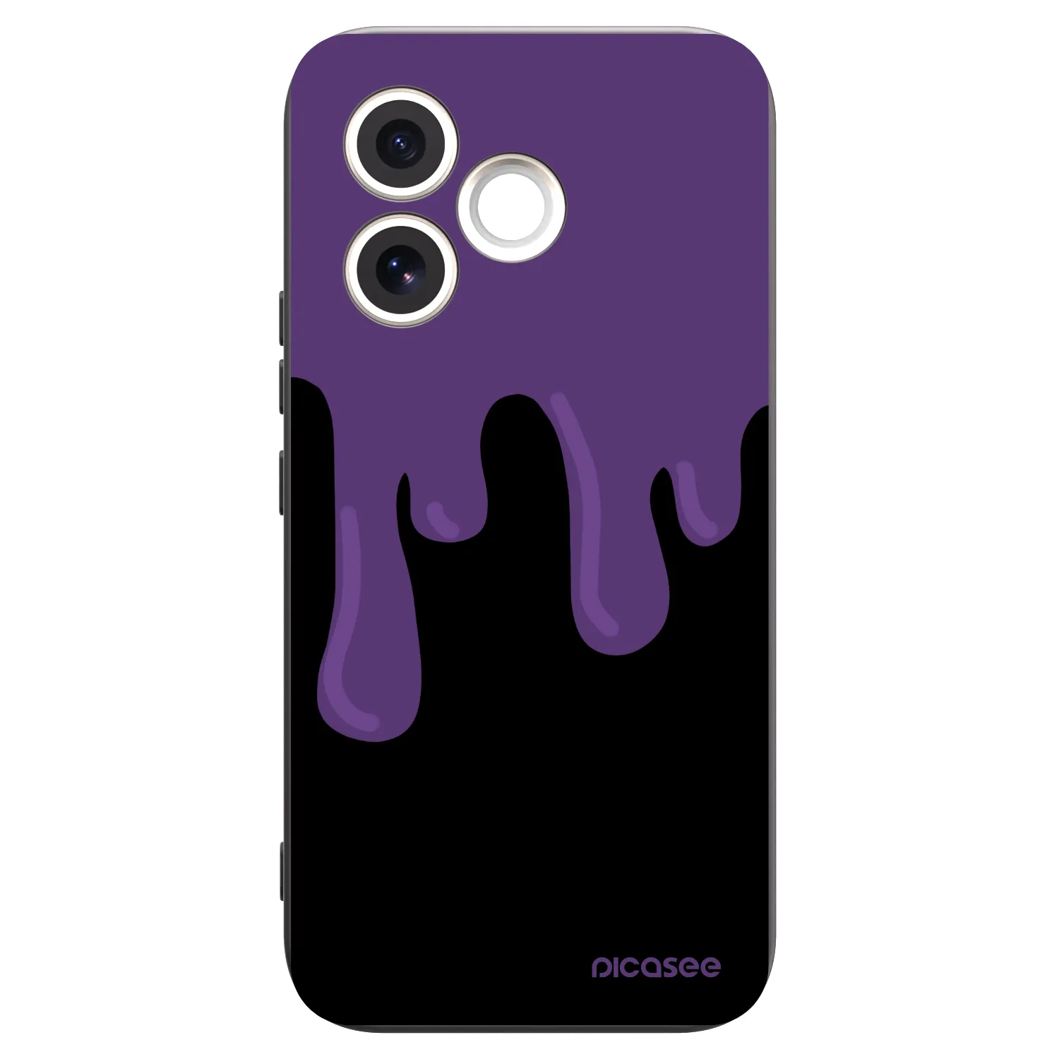 Picasee silikónový čierny obal pre Honor 600 Lite - Purple spooky