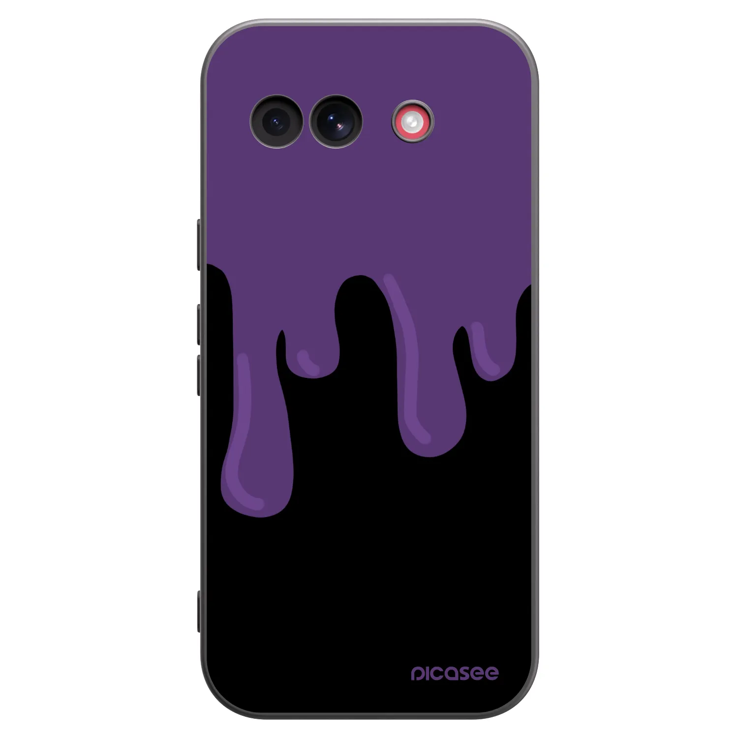Picasee silikónový čierny obal pre Google Pixel 10a - Purple spooky