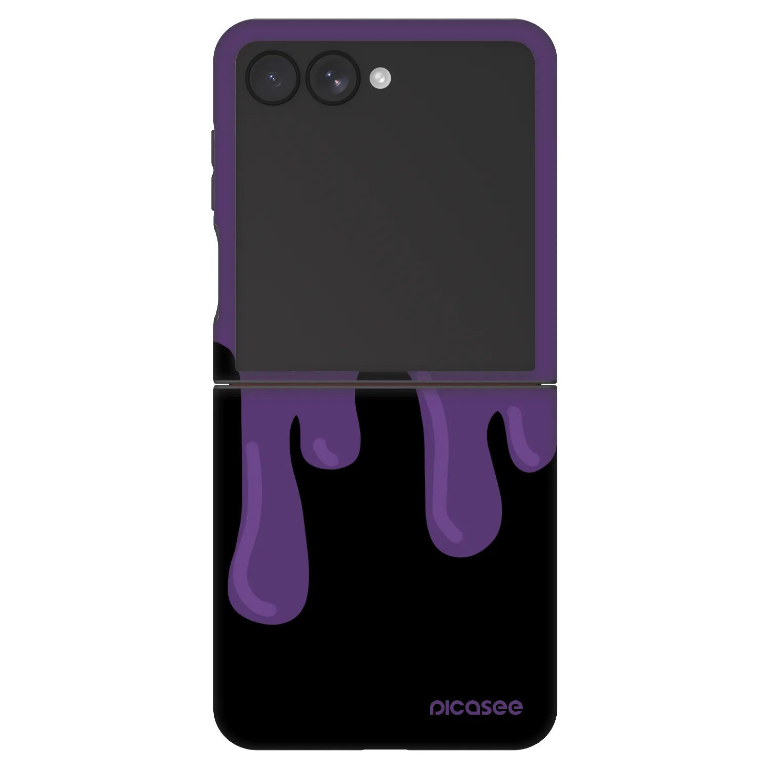 Picasee Fashion Case pre Samsung Galaxy Z Flip7 5G - Purple spooky