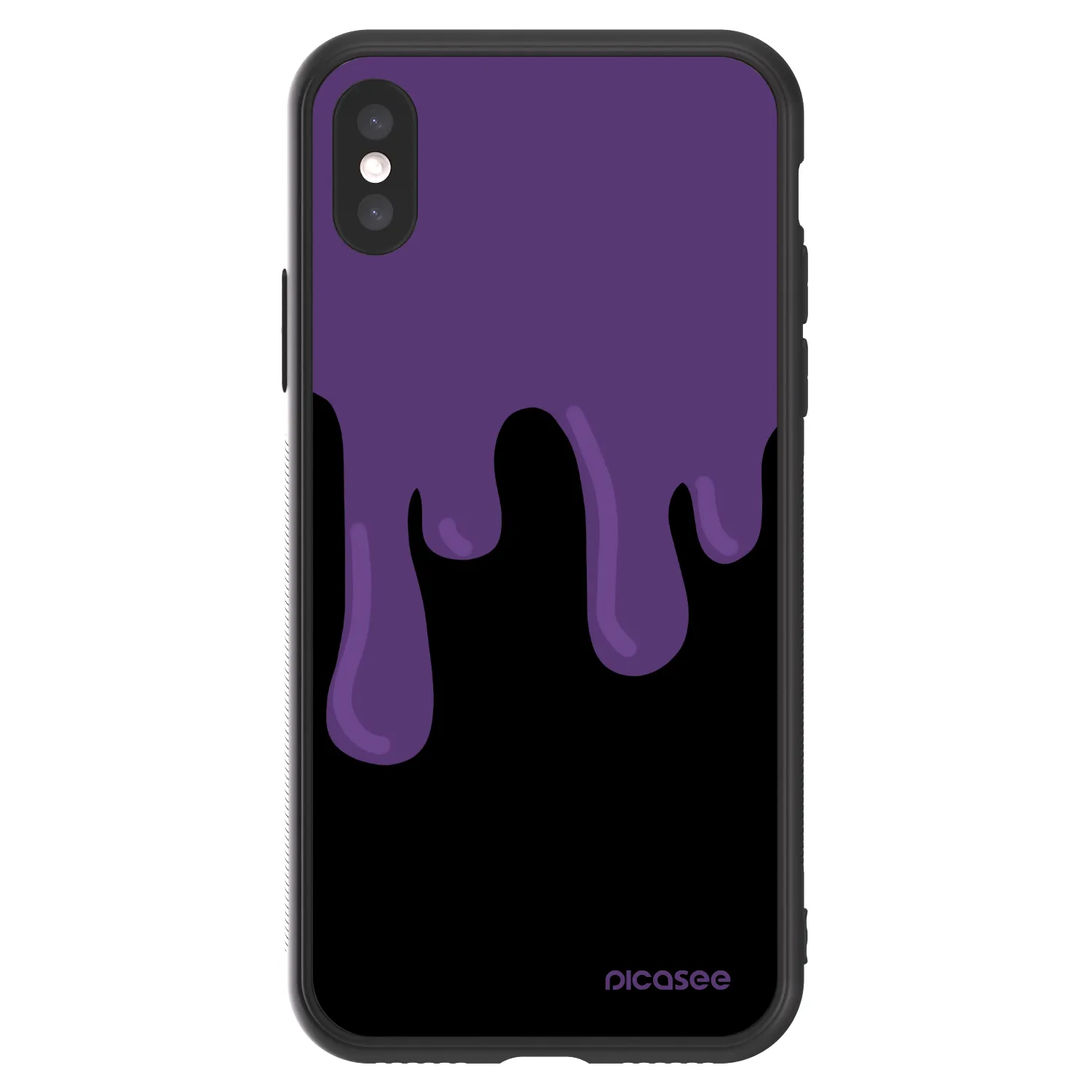 Picasee ULTIMATE CASE pro Apple iPhone X/XS - Purple spooky