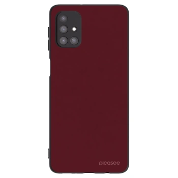 Obal pre Samsung Galaxy M31s - Burgundy red