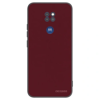 Obal pre Motorola Moto G9 Play - Burgundy red