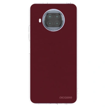 Picasee silikónový prehľadný obal pre Xiaomi Mi 10T Lite - Burgundy red