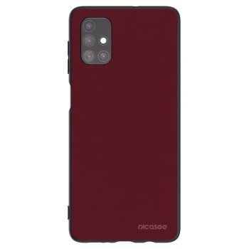 Obal pre Samsung Galaxy M51 M515F - Burgundy red