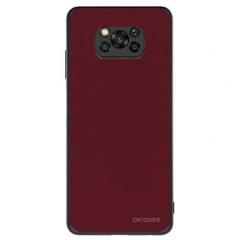 Obal pre Xiaomi Poco X3 - Burgundy red