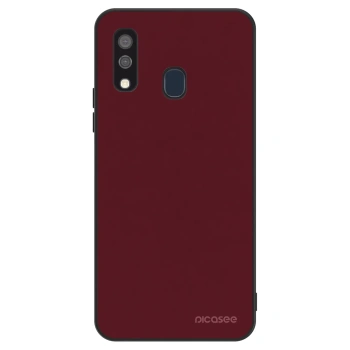 Obal pre Samsung Galaxy A40 A405F - Burgundy red