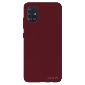 Obal pre Samsung Galaxy A51 A515F - Burgundy red