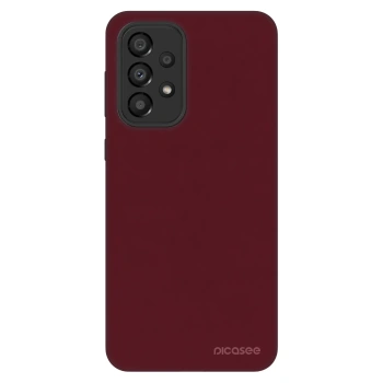 Obal pre Samsung Galaxy A33 5G A336 - Burgundy red