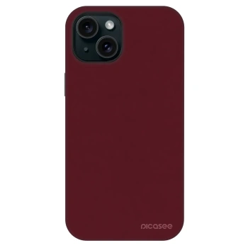 Obal pre Apple iPhone 13 - Burgundy red