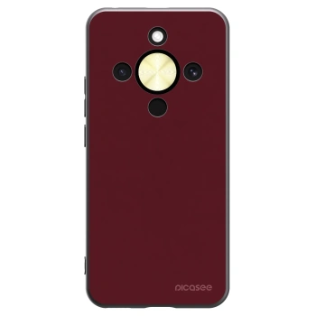 Picasee silikónový čierny obal pre Honor Magic8 Lite 5G - Burgundy red