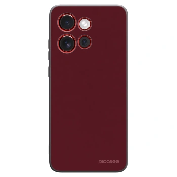 Picasee silikónový čierny obal pre Motorola Edge 60 Neo 5G - Burgundy red