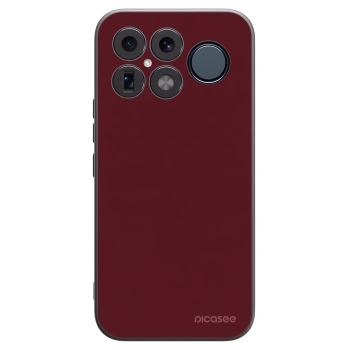 Picasee silikónový čierny obal pre Xiaomi Poco F8 Ultra - Burgundy red