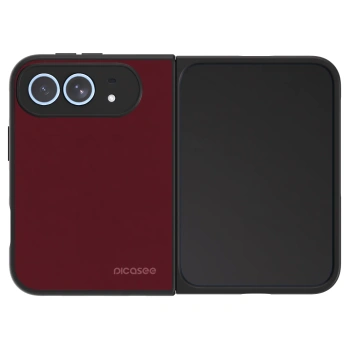 Obal pre Apple iPhone Duo - Burgundy red