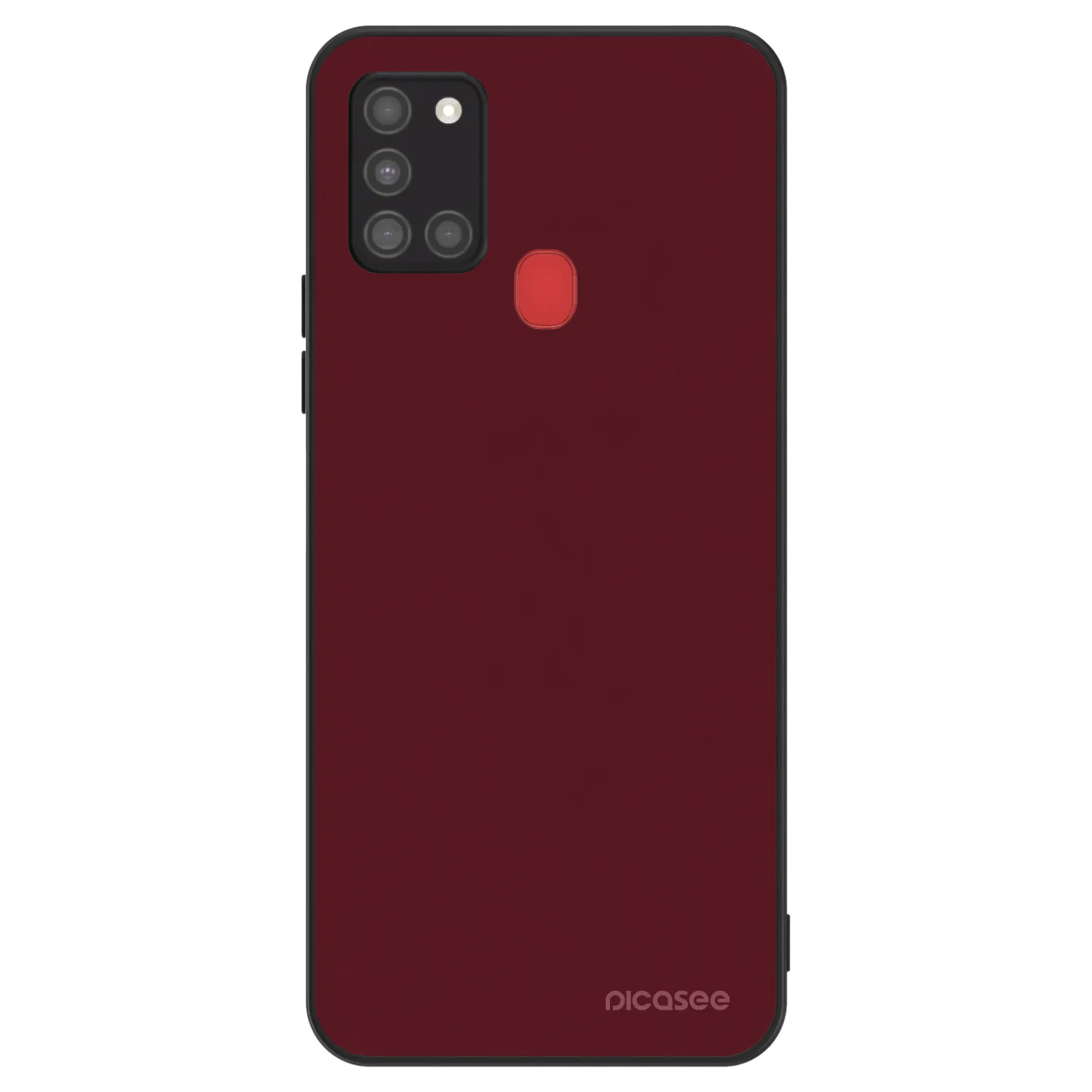 Picasee ULTIMATE CASE pro Samsung Galaxy A21s - Burgundy red