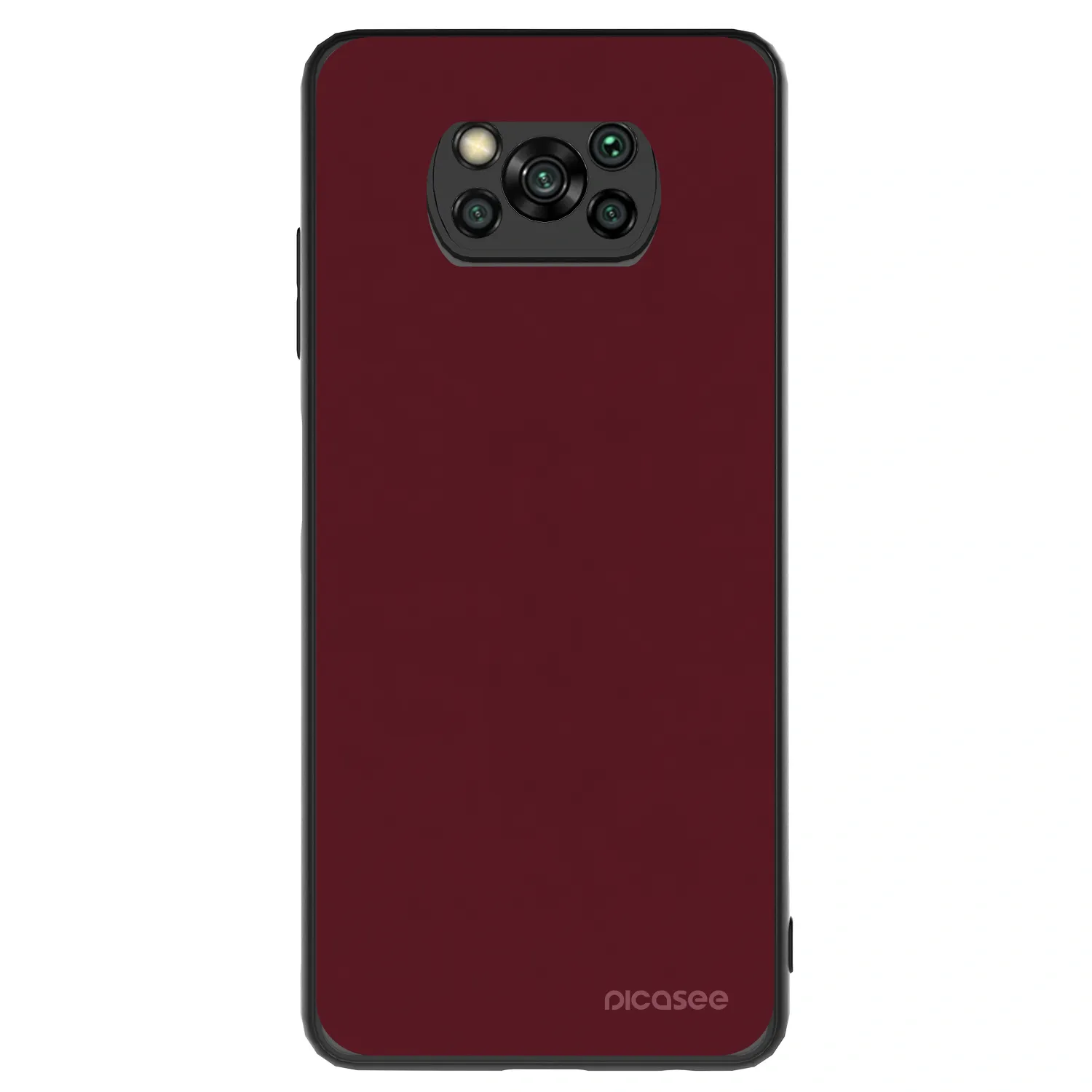Picasee ULTIMATE CASE pro Xiaomi Poco X3 - Burgundy red