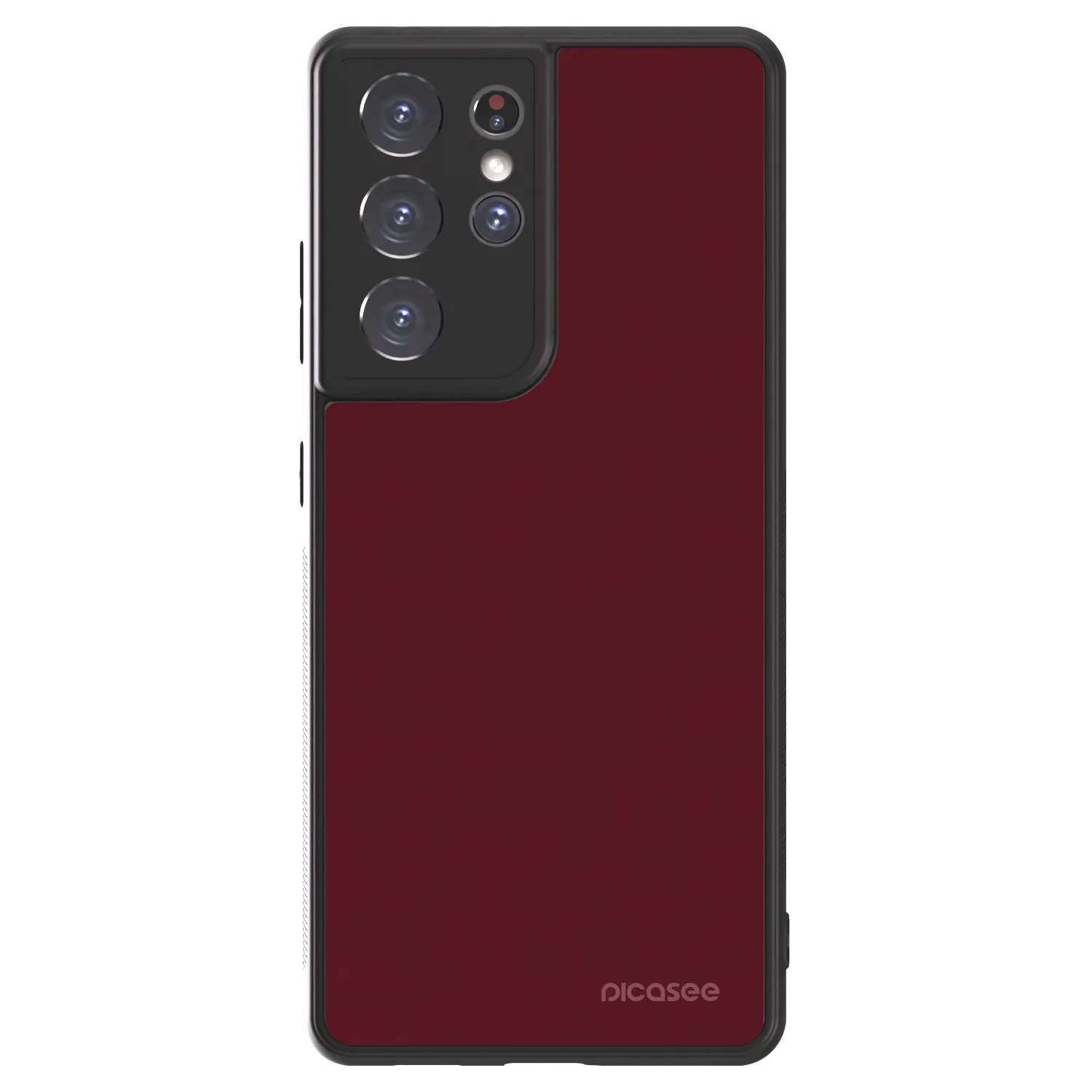 Picasee ULTIMATE CASE pro Samsung Galaxy S21 Ultra 5G G998B - Burgundy red