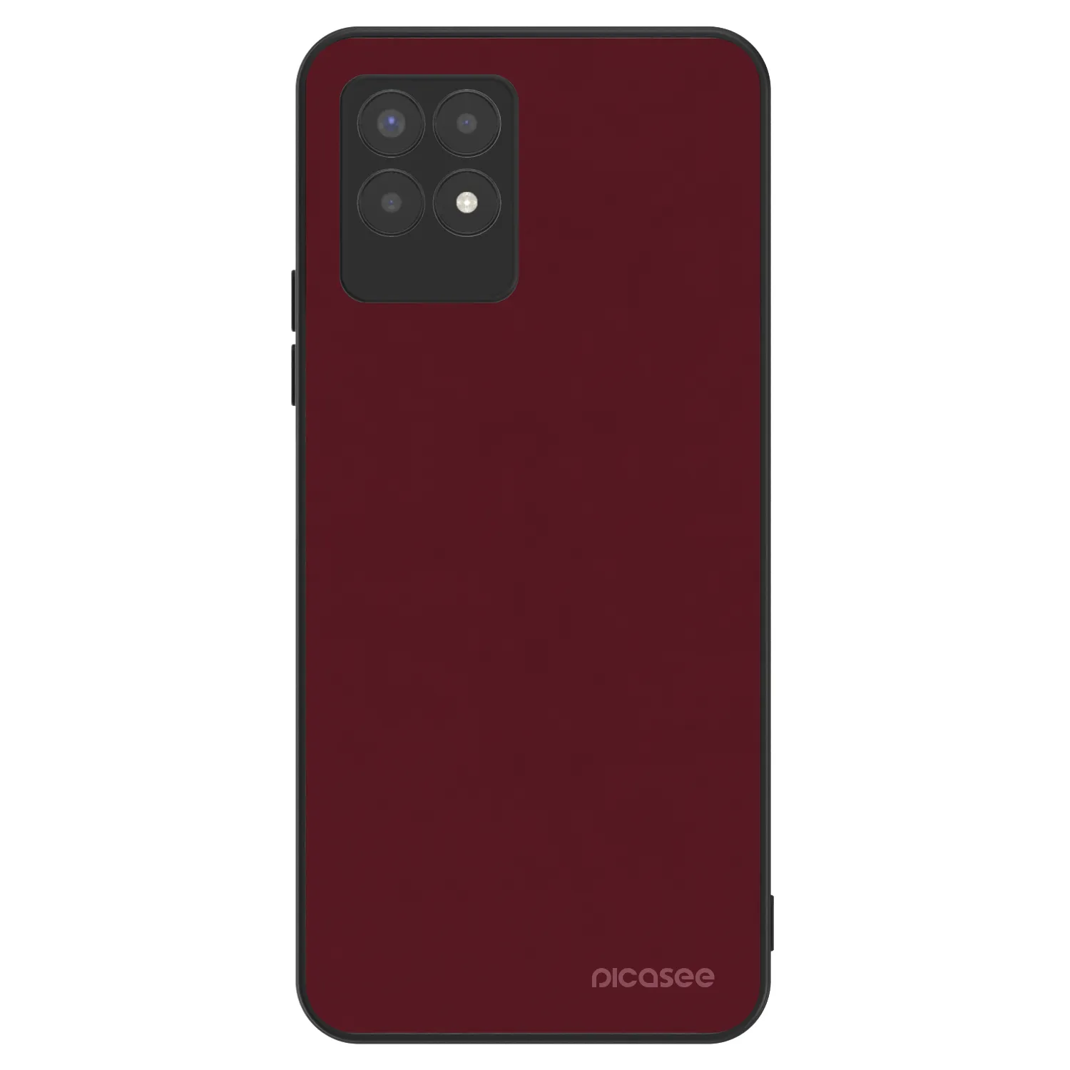 Picasee ULTIMATE CASE pro Realme 8i - Burgundy red