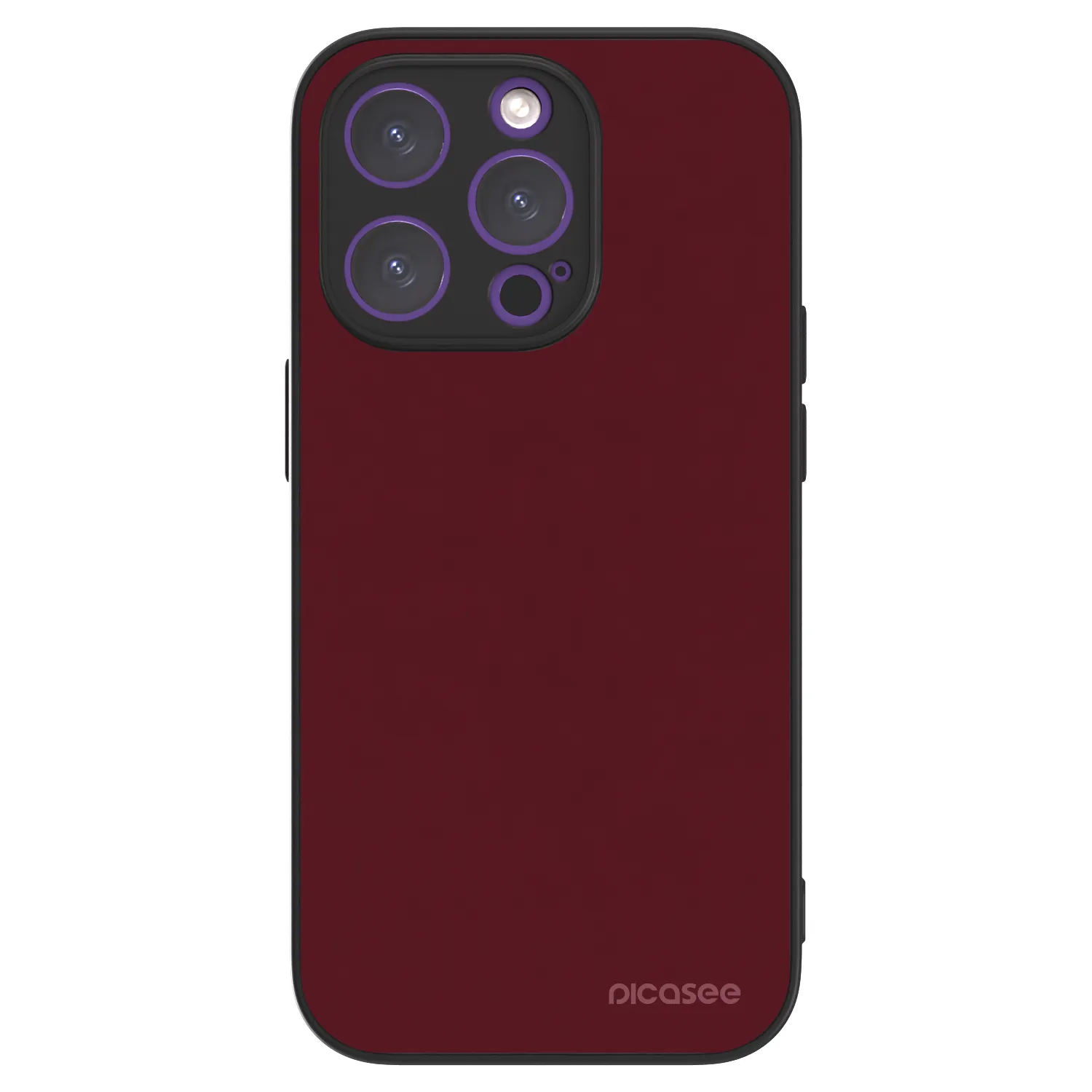 Picasee ULTIMATE CASE pro Apple iPhone 14 Pro - Burgundy red
