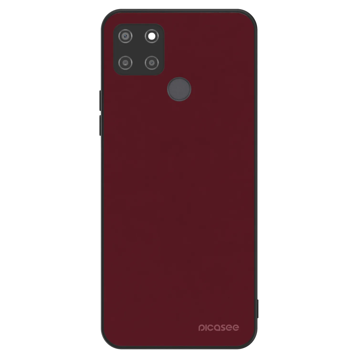 Picasee ULTIMATE CASE pro Realme C21Y - Burgundy red