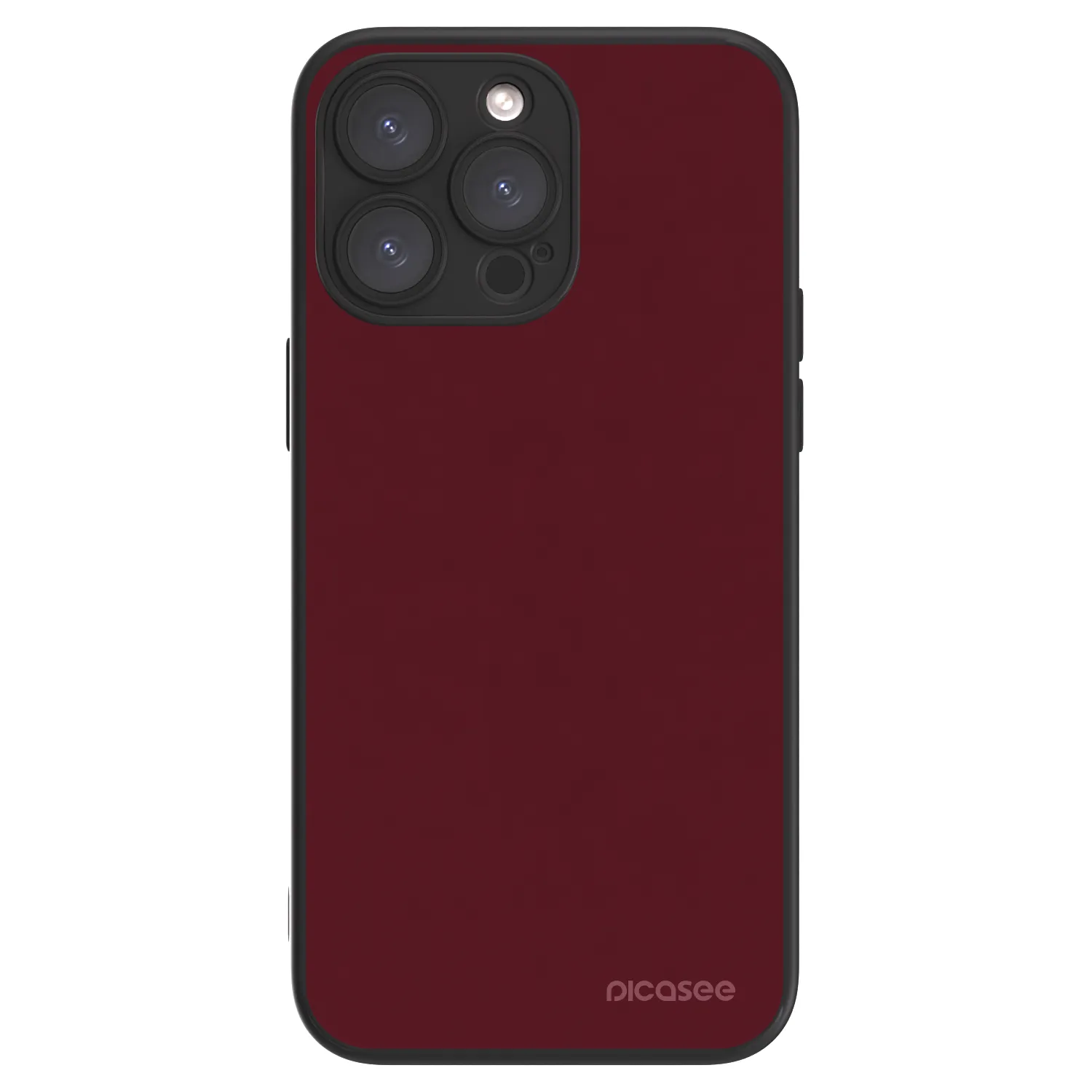 Picasee ULTIMATE CASE MagSafe pro Apple iPhone 15 Pro Max - Burgundy red