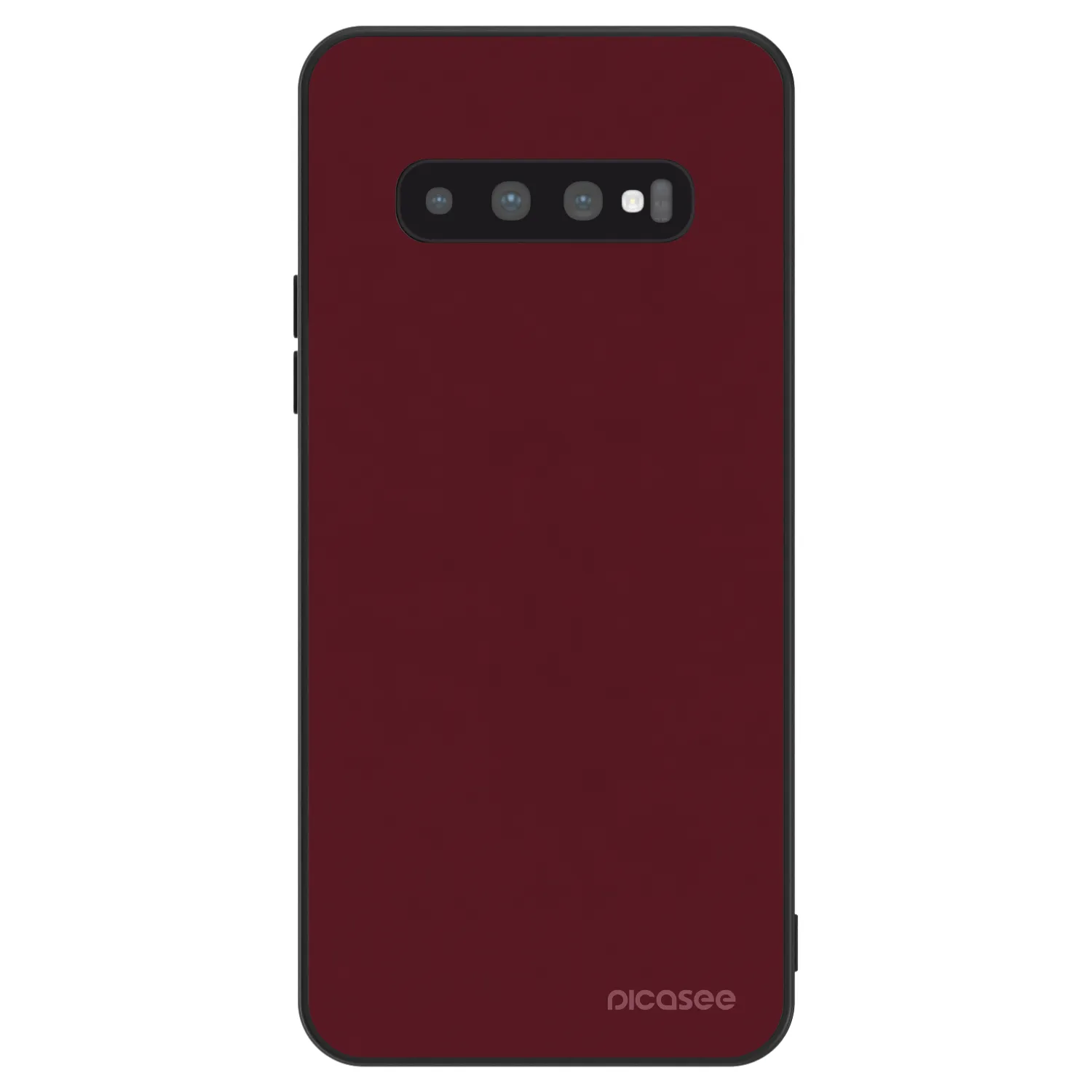 Picasee ULTIMATE CASE pro Samsung Galaxy S10 Plus G975 - Burgundy red