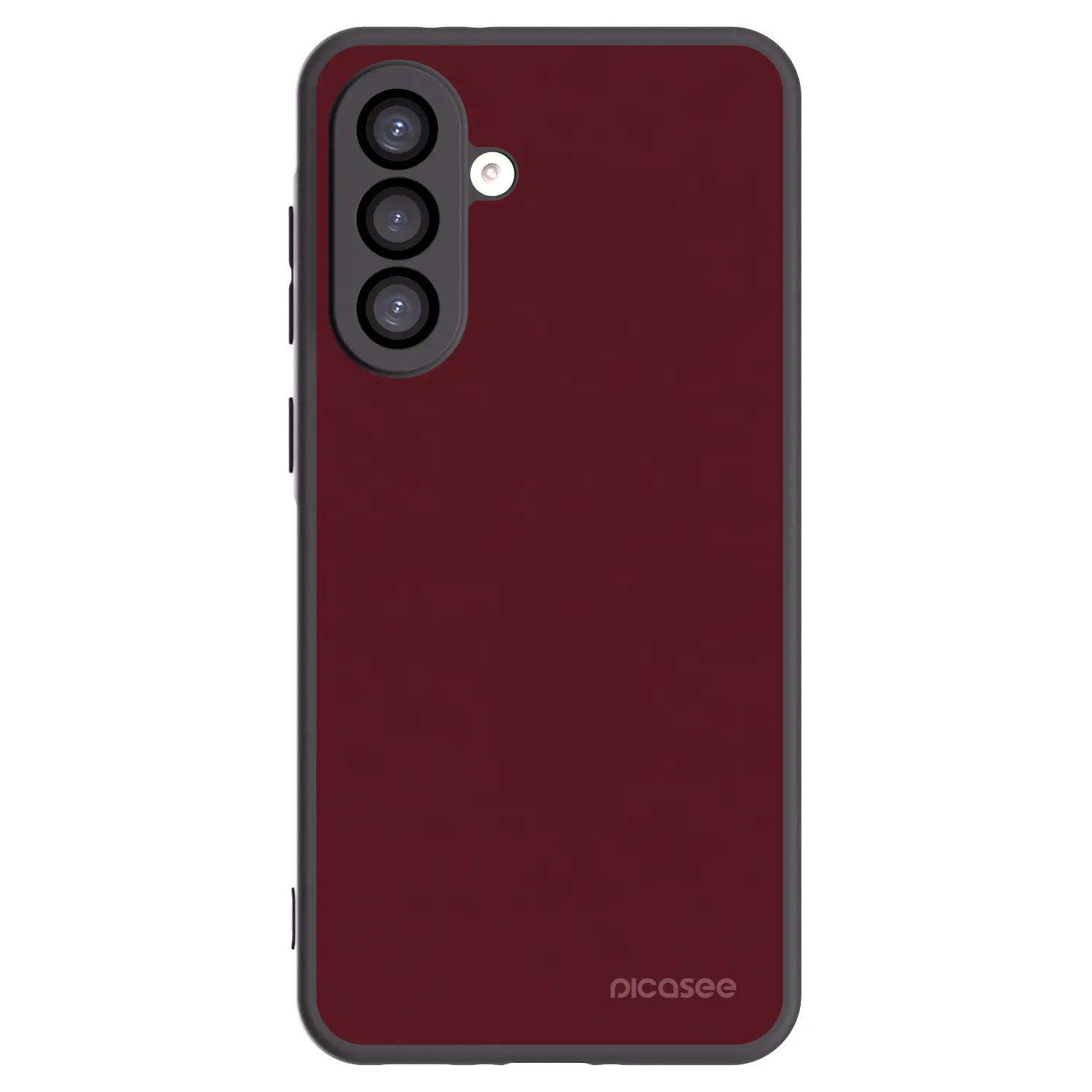 Picasee silikónový čierny obal pre Samsung Galaxy A26 5G A266B - Burgundy red
