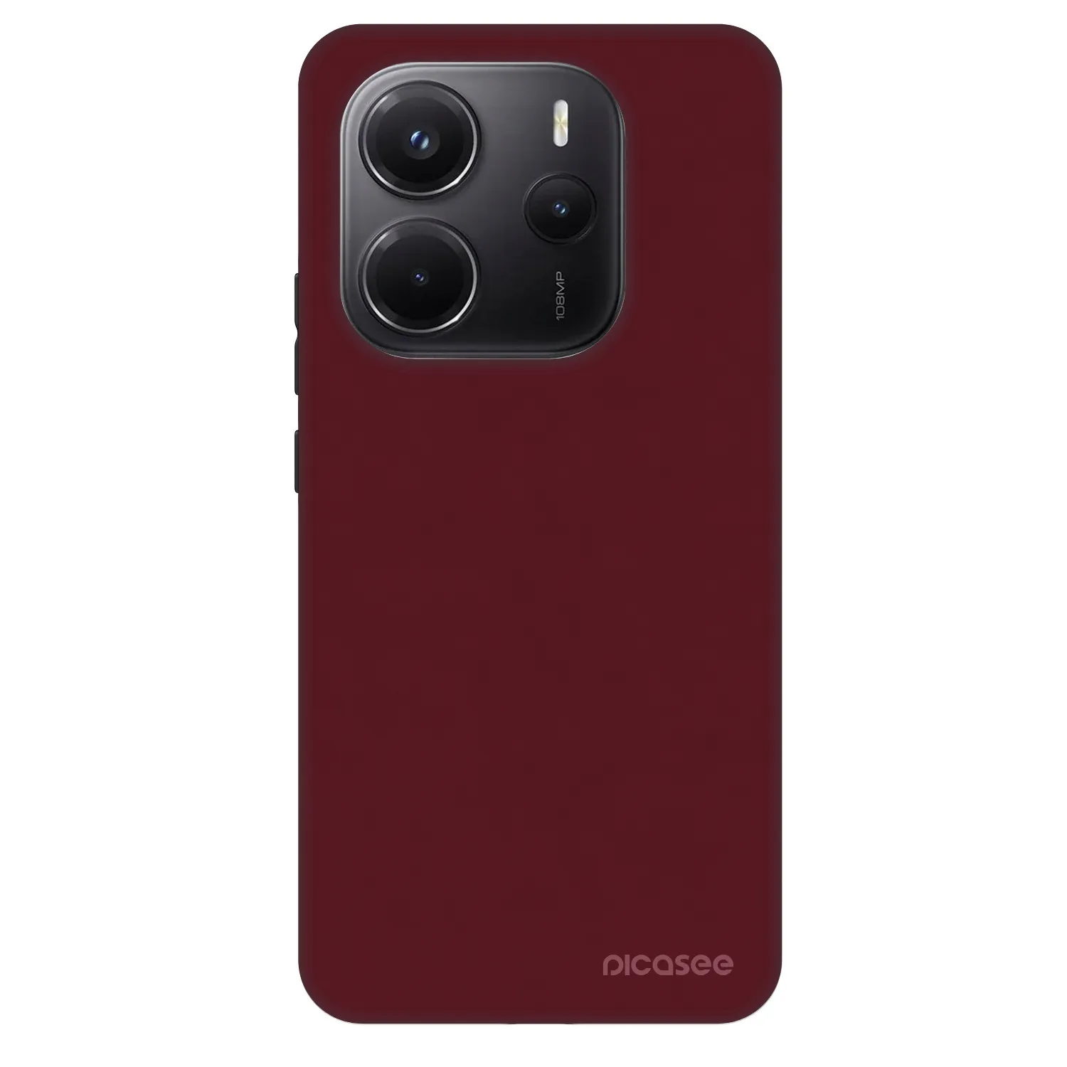 Picasee Fashion Case pre Xiaomi Redmi Note 14 5G - Burgundy red