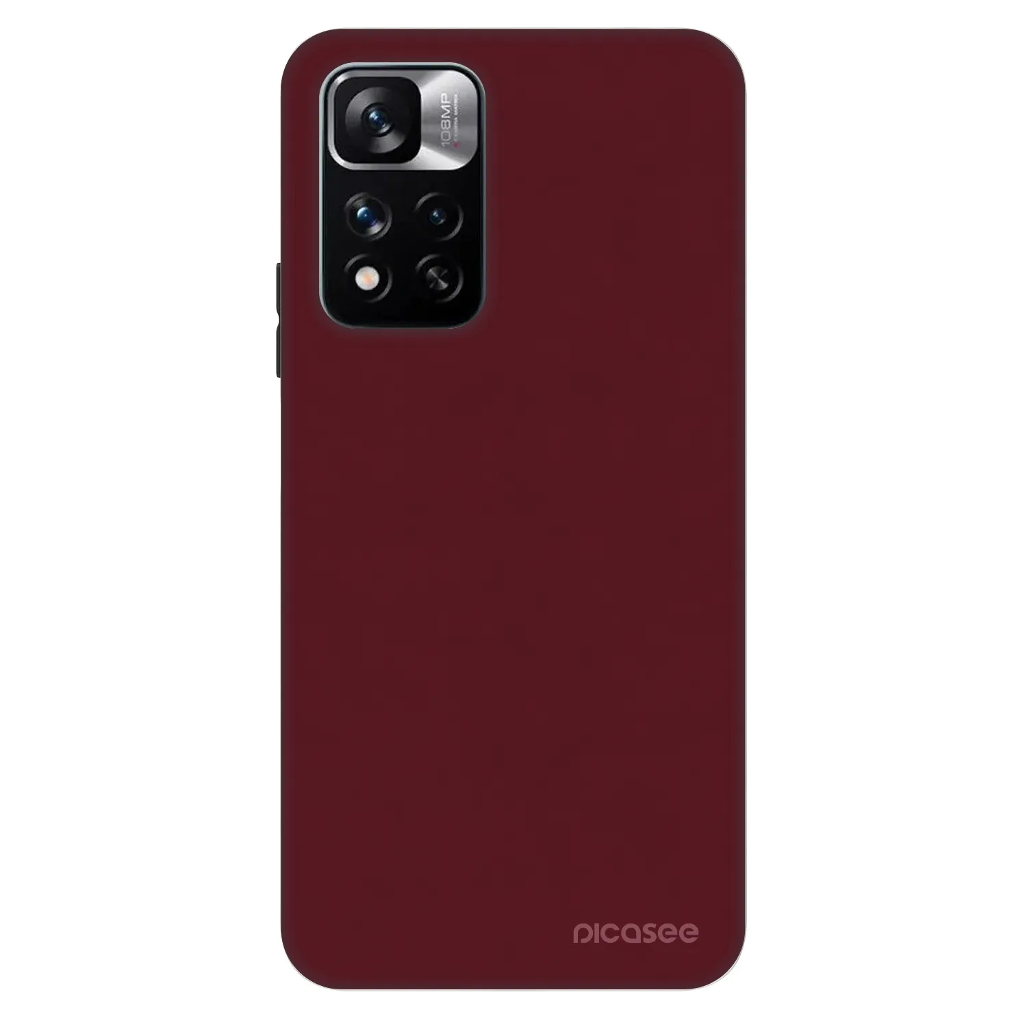 Picasee Fashion Case pre Xiaomi Redmi Note 11 Pro - Burgundy red