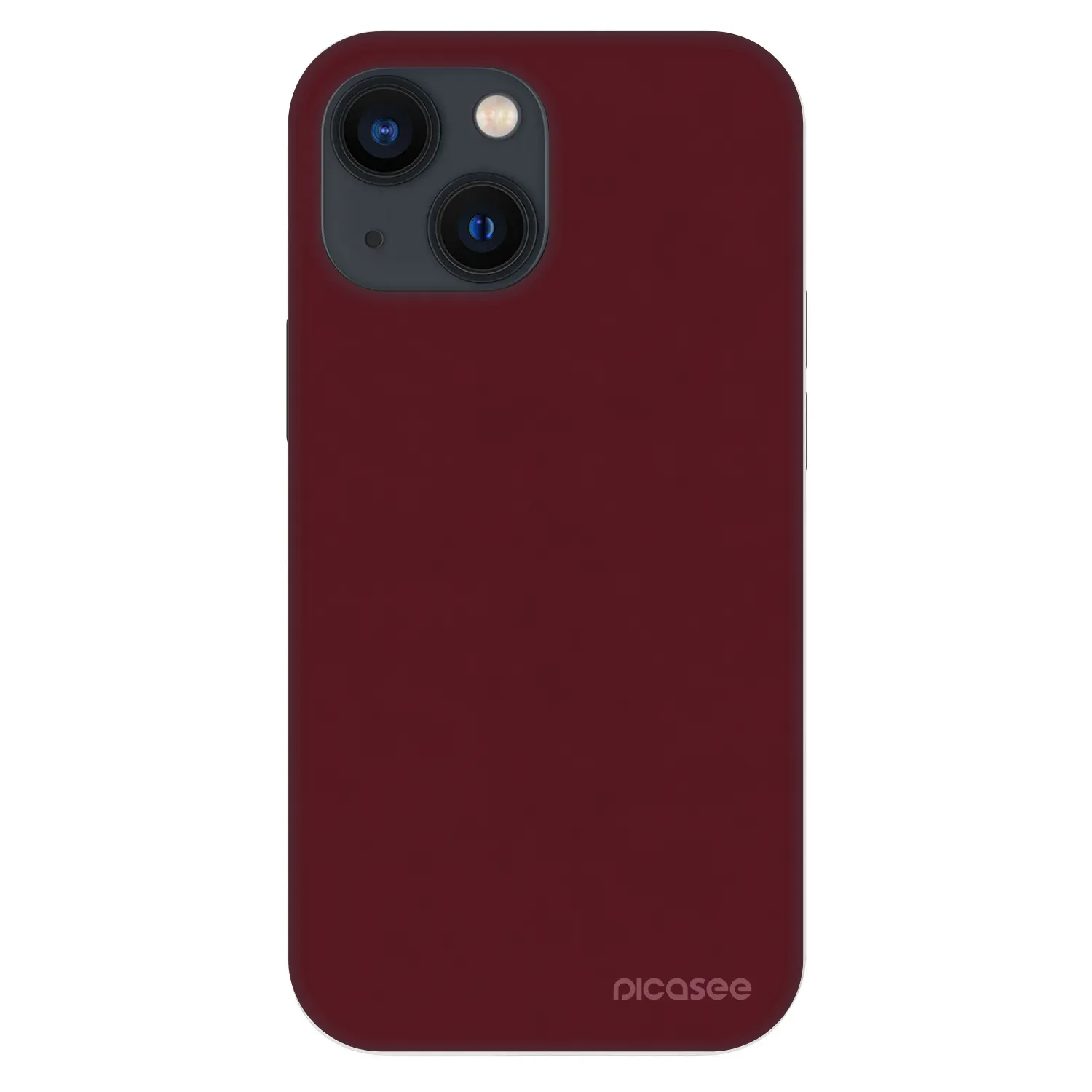 Picasee Fashion Case pre Apple iPhone 13 mini - Burgundy red