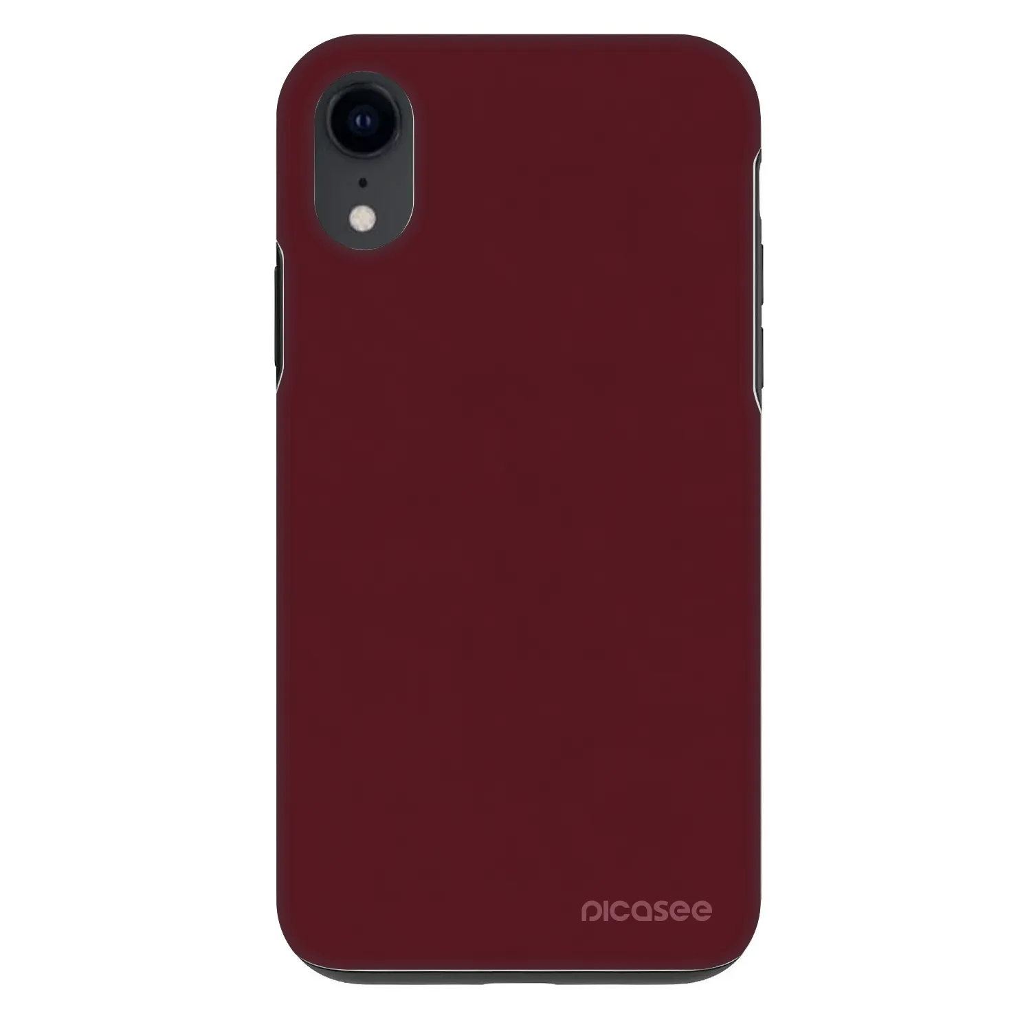 Picasee Fashion Case pre Apple iPhone XR - Burgundy red