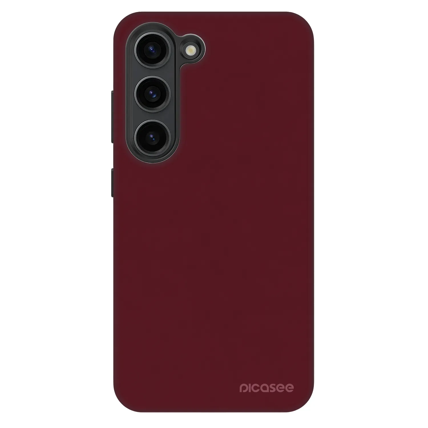 Picasee Fashion Case pre Samsung Galaxy S23 5G - Burgundy red