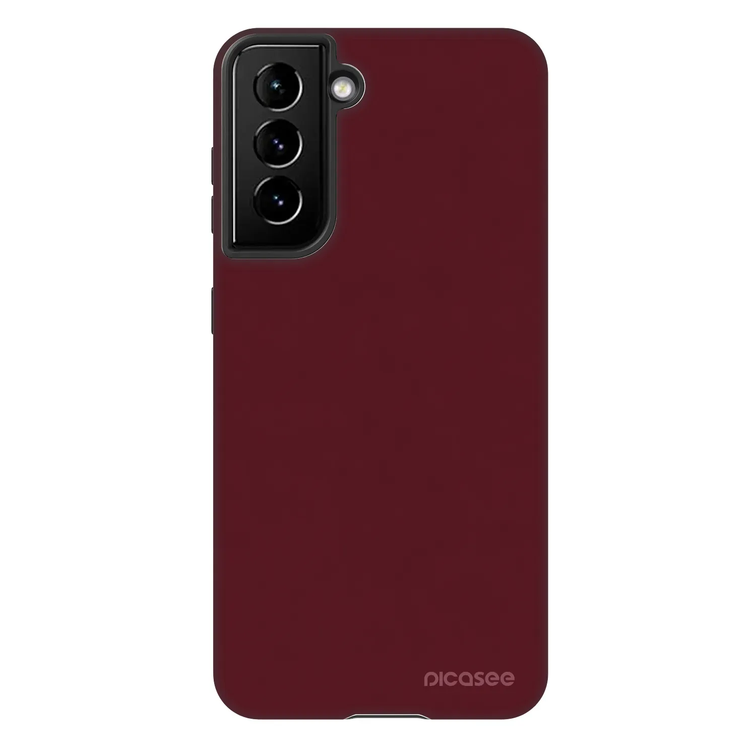 Picasee Fashion Case pre Samsung Galaxy S21 5G G991B - Burgundy red