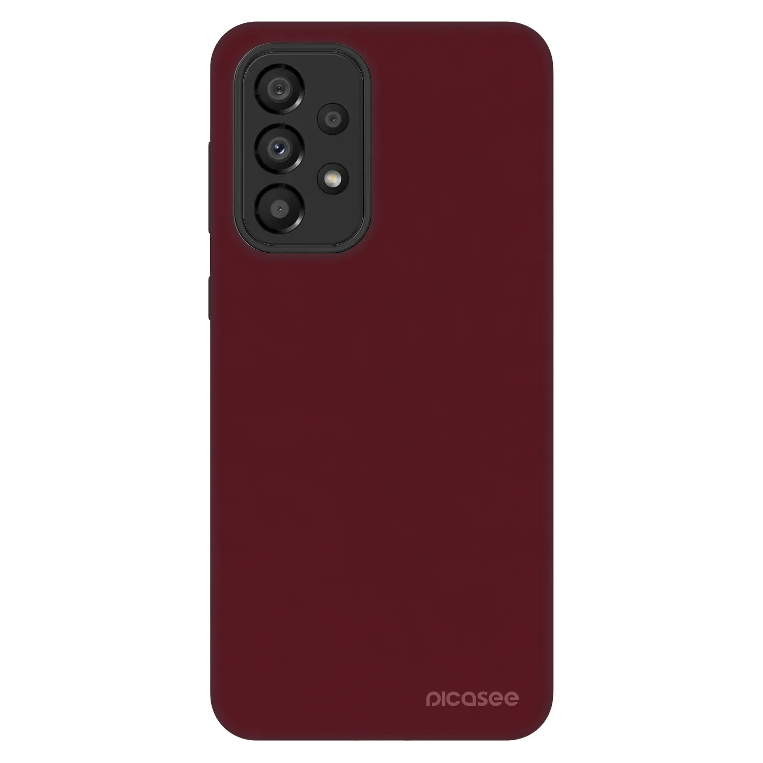 Picasee Fashion Case pre Samsung Galaxy A33 5G A336 - Burgundy red