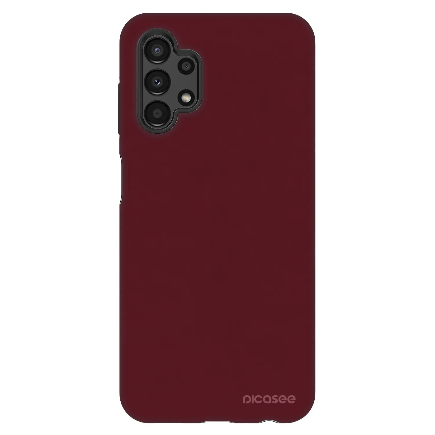 Picasee Fashion Case pre Samsung Galaxy A13 4G A135 - Burgundy red