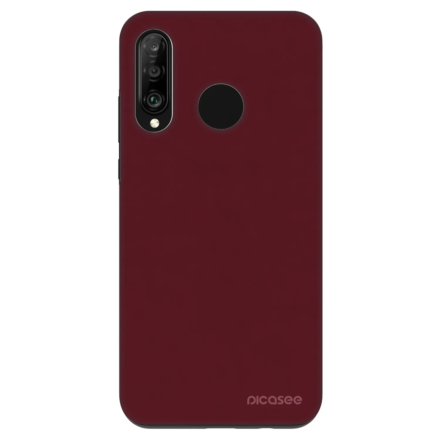 Picasee Fashion Case pre Huawei P30 Lite - Burgundy red