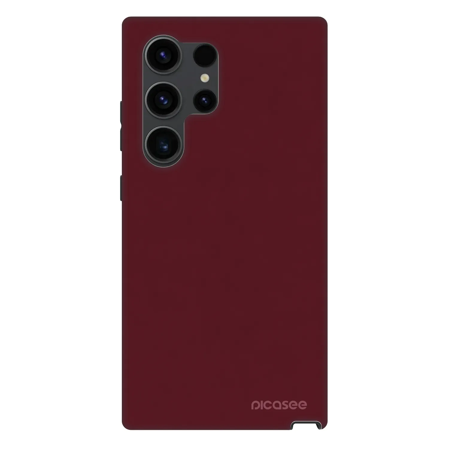 Picasee Fashion Case PowerShare pro Samsung Galaxy S24 Ultra S928B 5G - Burgundy red