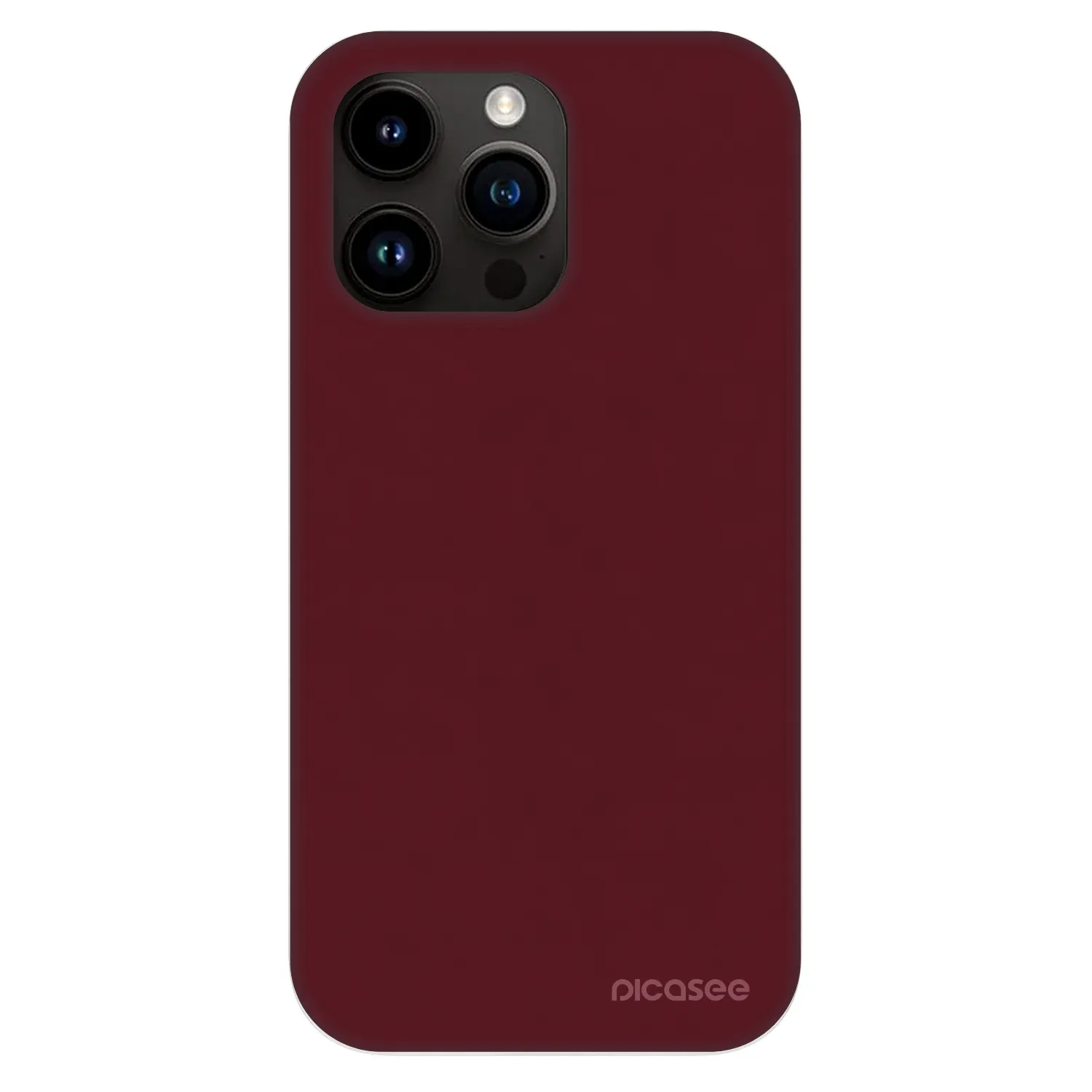 Picasee Fashion Case MagSafe pre Apple iPhone 13 Pro - Burgundy red