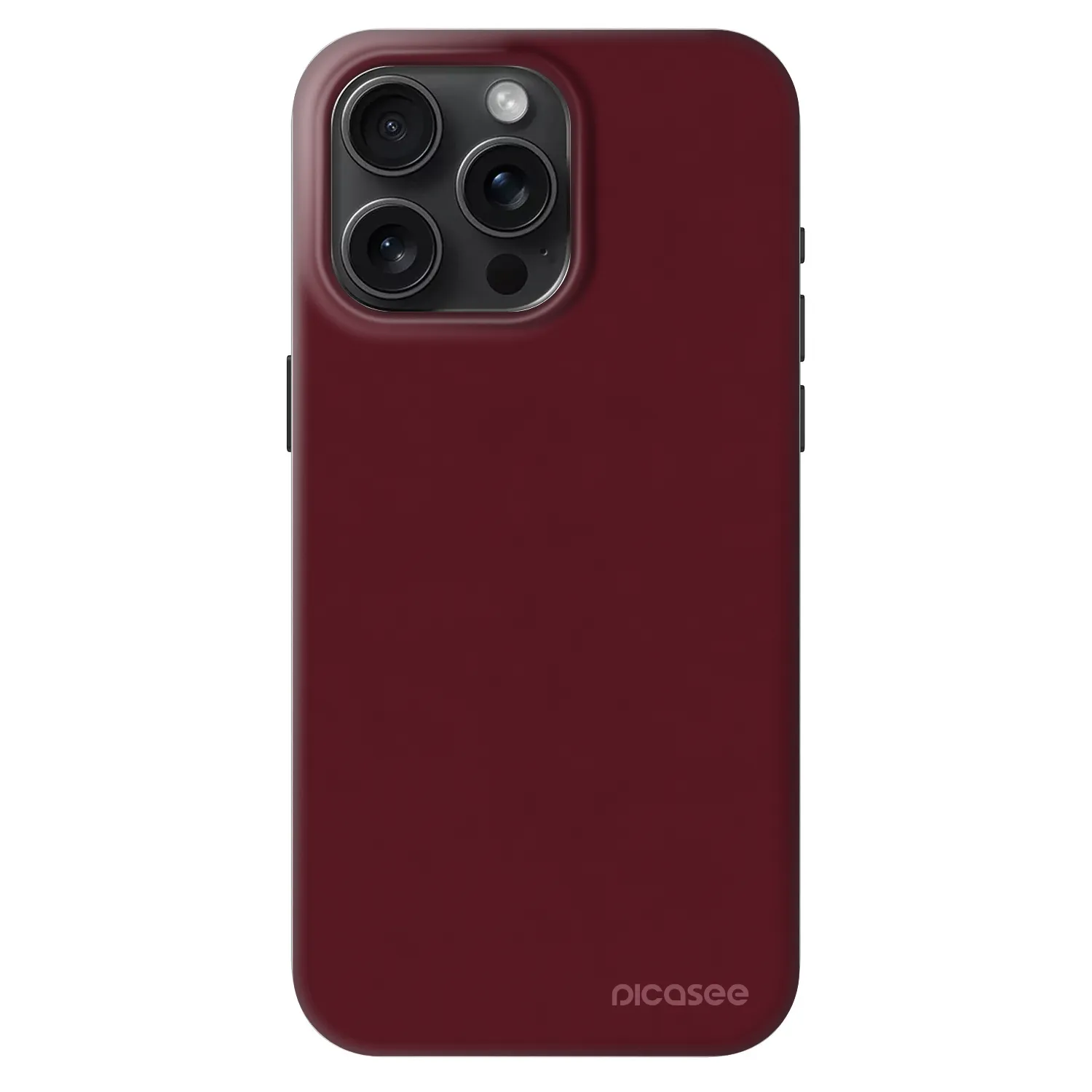 Picasee Fashion Case MagSafe pre Apple iPhone 15 Pro Max - Burgundy red
