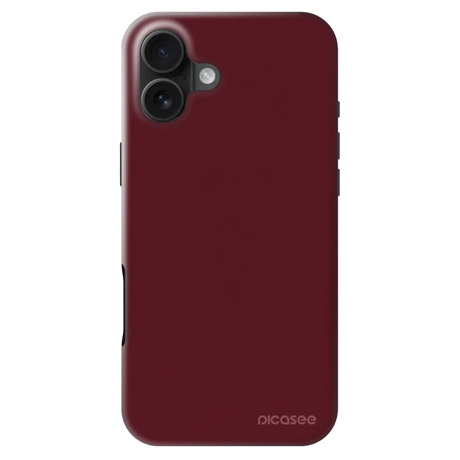 Picasee Fashion Case MagSafe pre Apple iPhone 16 Plus - Burgundy red